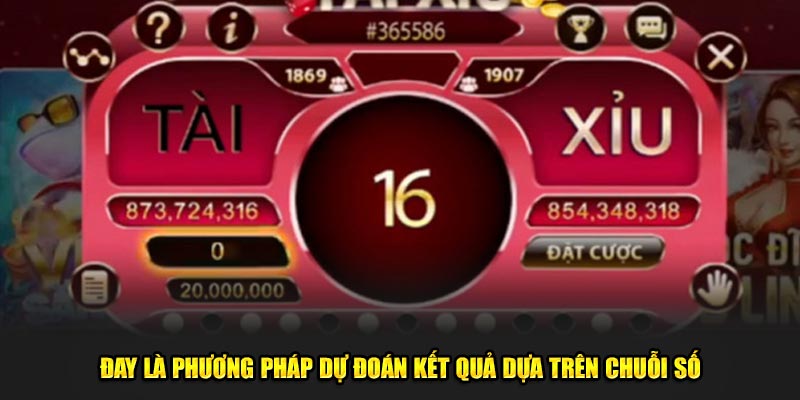 Cách soi cầu tài xỉu là phương pháp dự đoán dựa trên chuỗi số 